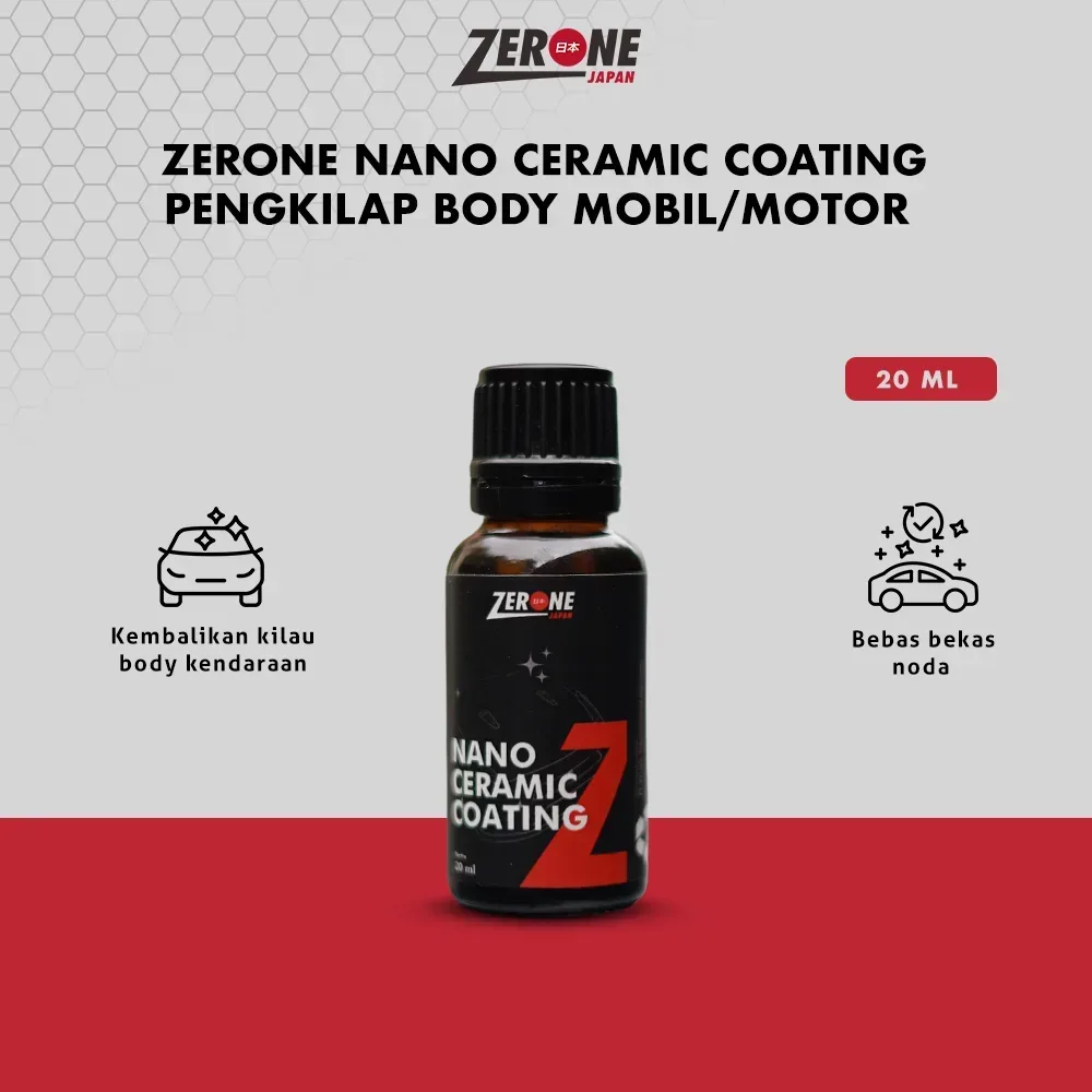 Zerone Nano Ceramic Coating – Lapisan Perlindungan Cat Terbaik