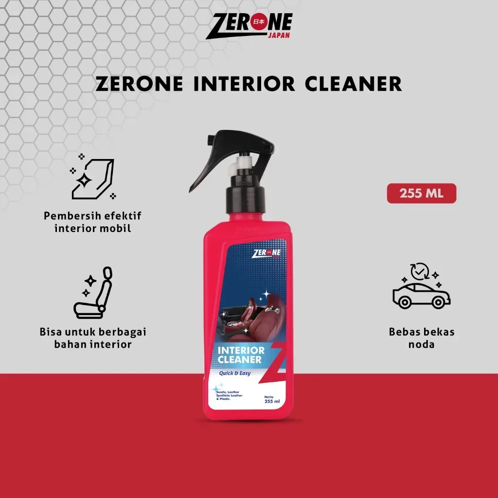 Zerone Interior Cleaner 255 ml – Membuat Interior Mobil Anda Tahan Lama dan Terawat