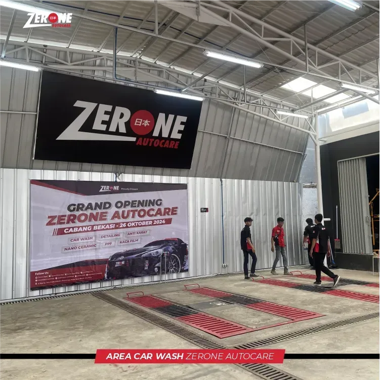 Area workshop Zerone Autocare Bekasi
