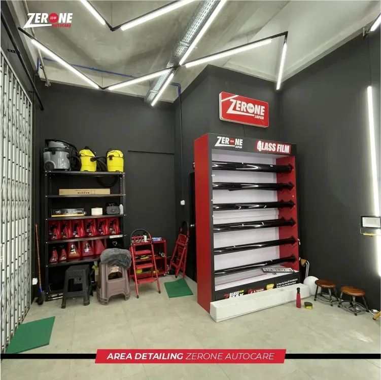 Area workshop Zerone Autocare Bekasi