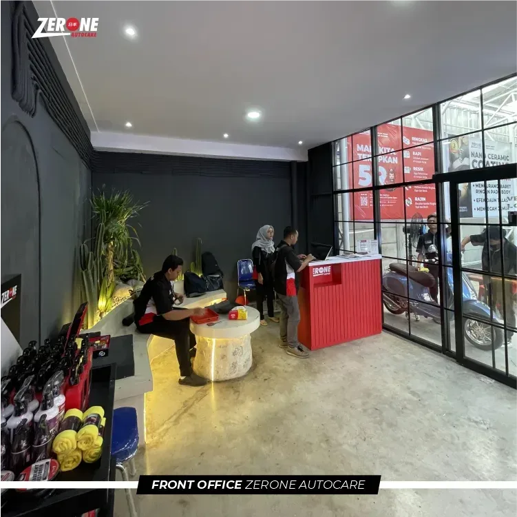 Area workshop Zerone Autocare Bekasi