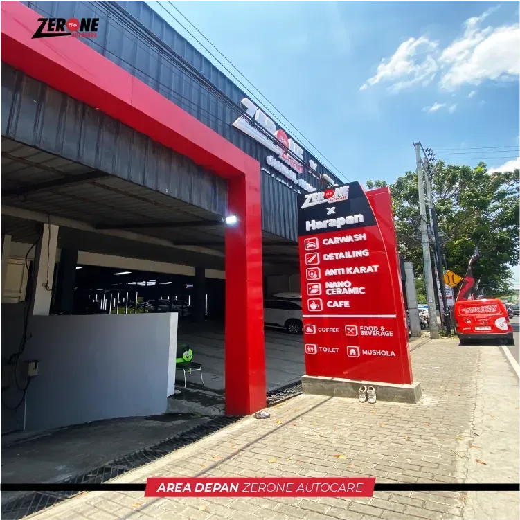 Area depan workshop Autocare Kudus