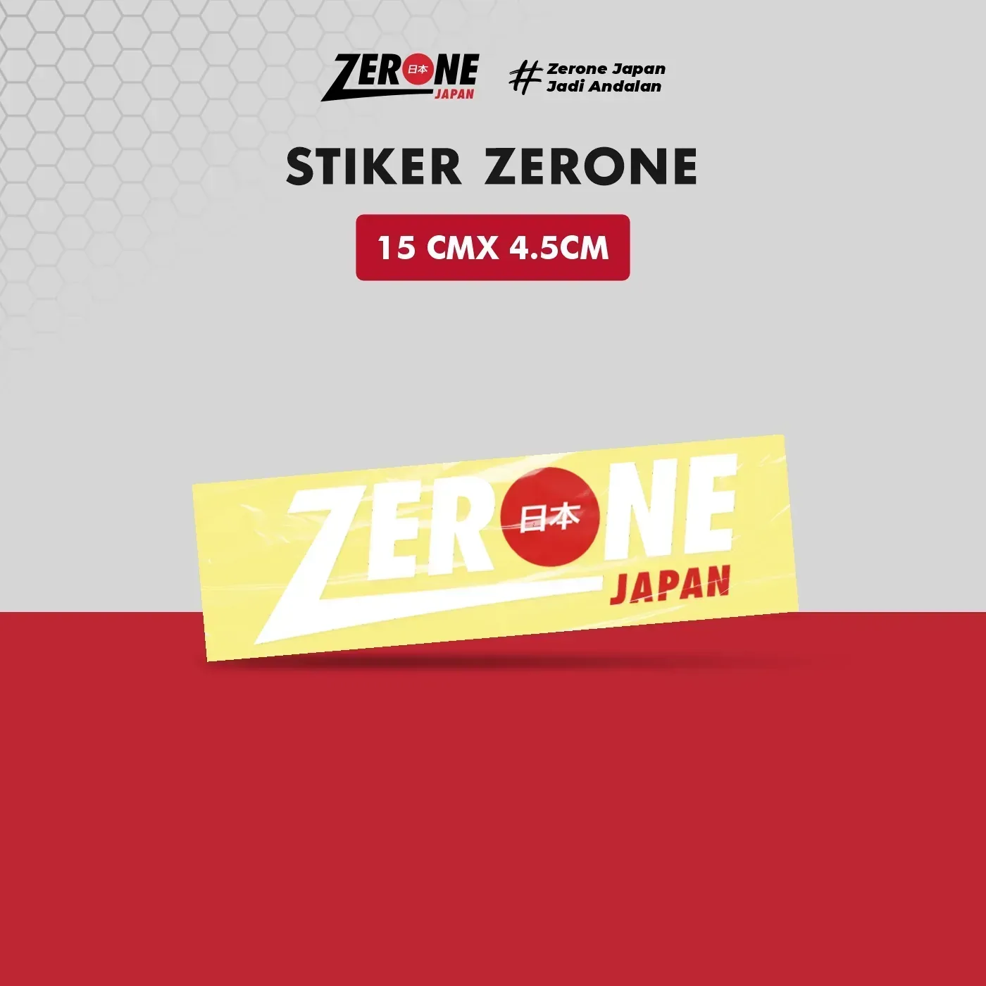 Zerone Sticker – Sticker Logo Zerone Japan