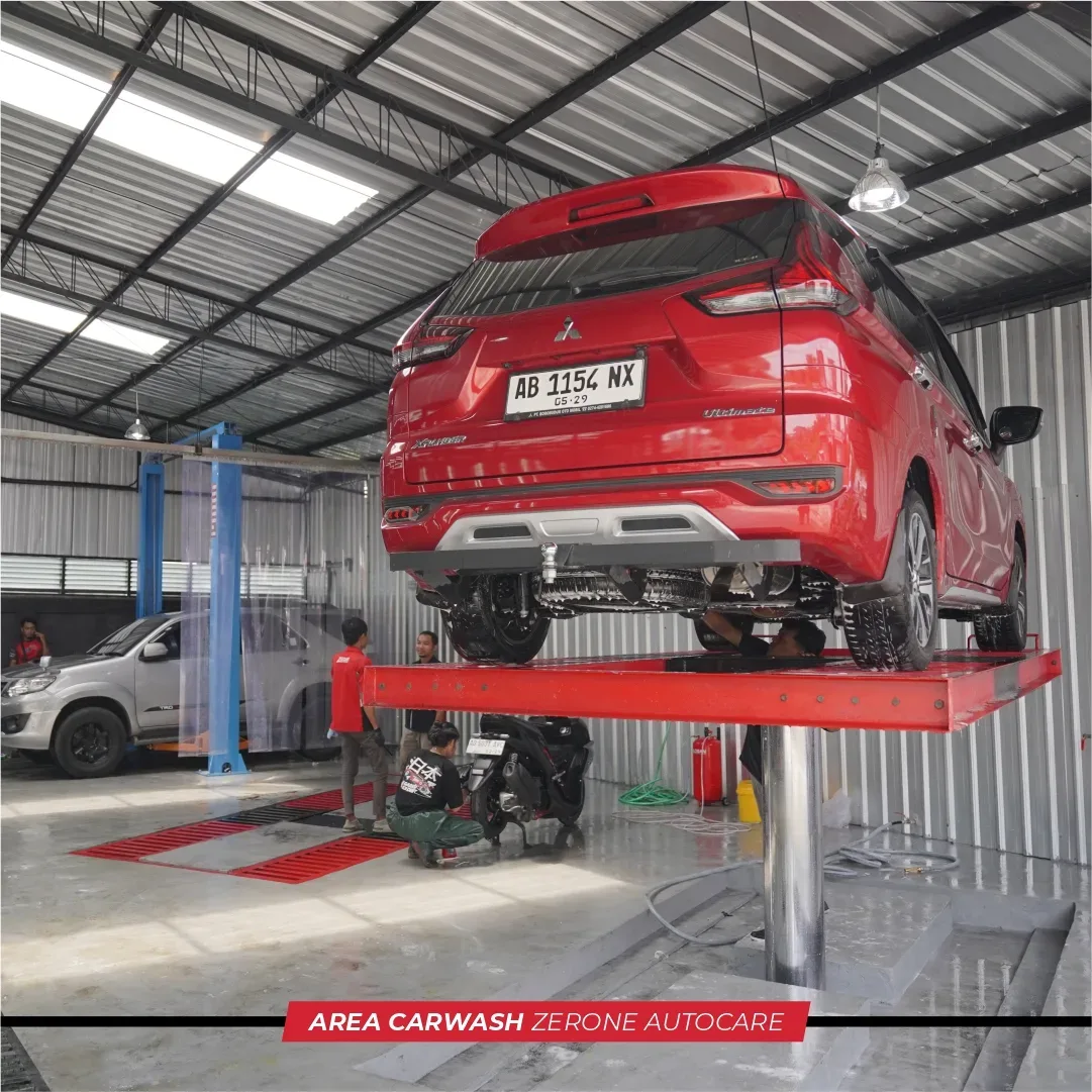 Area workshop Zerone Autocare Jogja