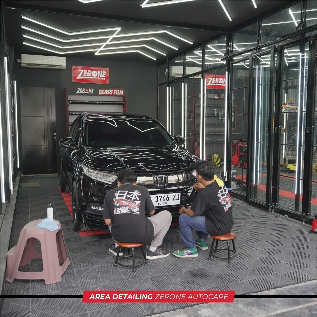 Area workshop Zerone Autocare Jogja