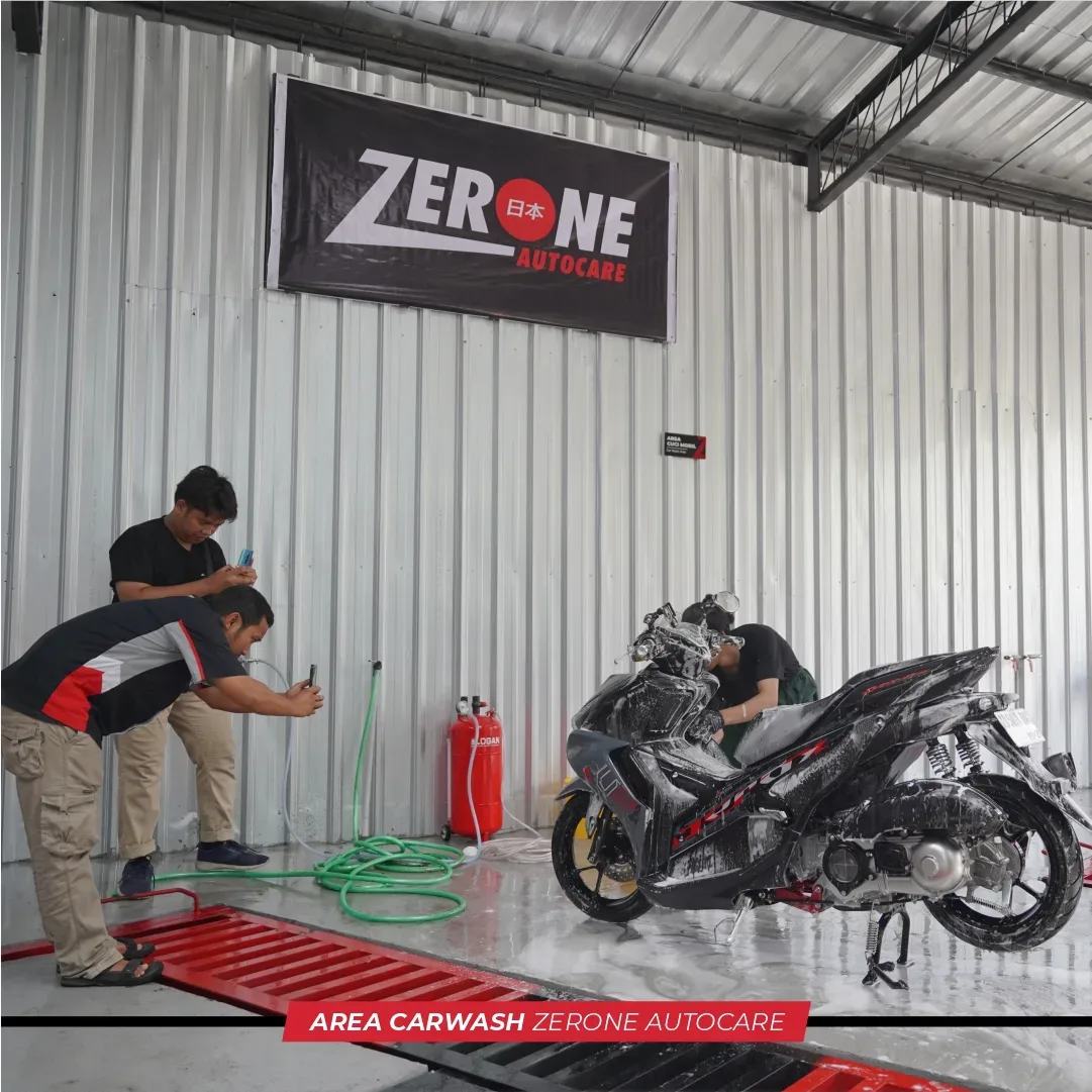 Area workshop Zerone Autocare Jogja