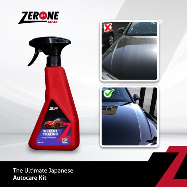 Zerone Japan - Instant Coating - Before & After