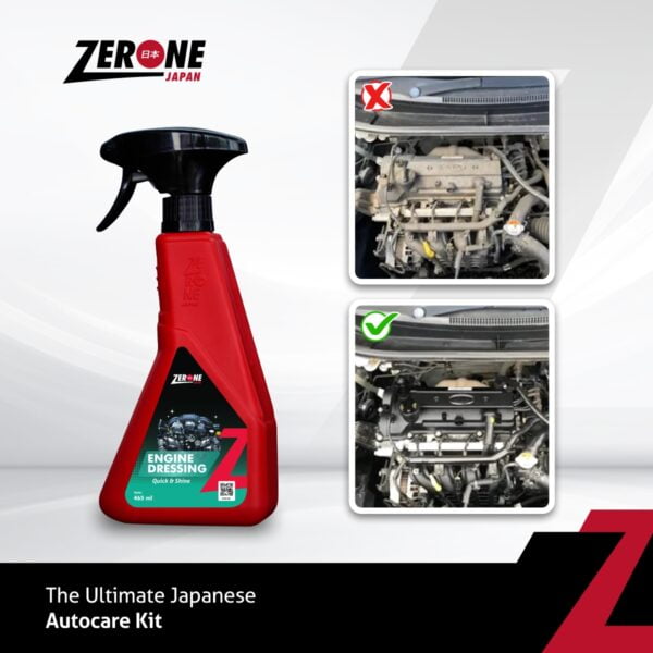 Zerone Japan - Engine Dressing - Before & After