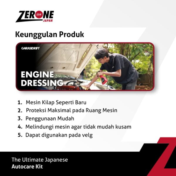 Zerone Japan - Engine Dressing - Keunggulan Produk