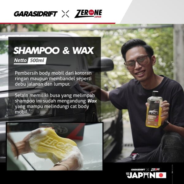 Zerone Japan - Paket Superglow Goes-to-Japan Shampoo & Wax