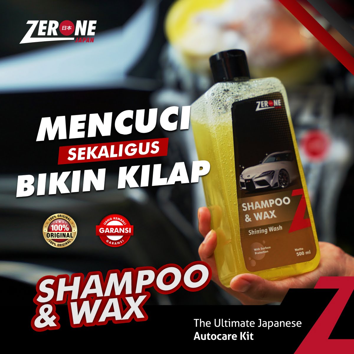 Zerone Japan - Shampoo & Wax