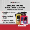 Zerone Travel Pack 2nd Edition - Paket Perawatan Kendaraan