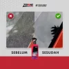 Zerone Paket Glass Coating 255ml - Pembersih Jamur Kaca Mobil - Image 3