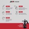 Zerone Hand Foam Sprayer - Semprotan Cuci Kendaraan Busa Melimpah - Image 3